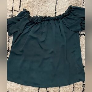 Sheer off shoulder top